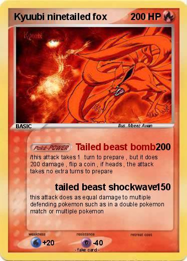 Pokemon Kyuubi ninetailed fox