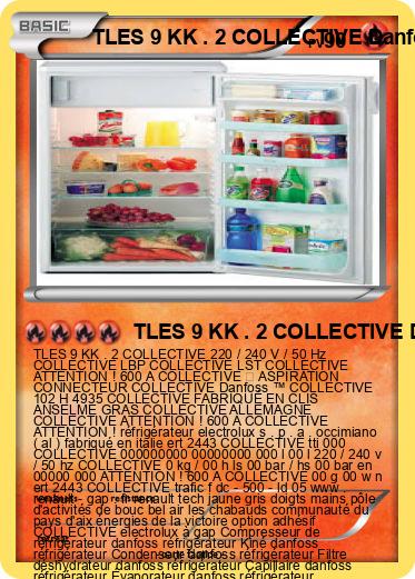 Pokemon TLES 9 KK . 2 COLLECTIVE Danfoss ™