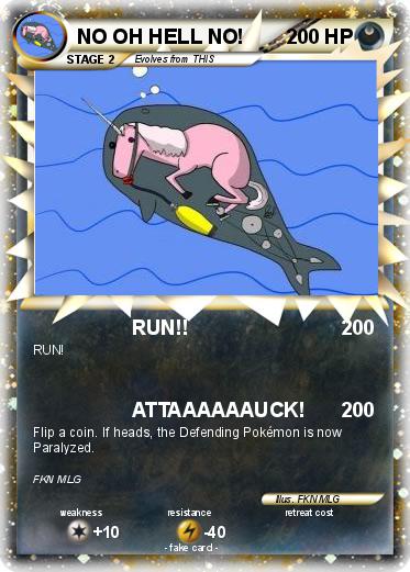 Pokemon NO OH HELL NO!