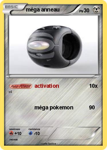 Pokemon méga anneau
