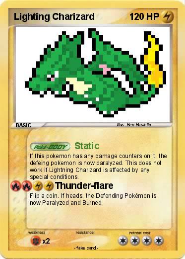 Pokemon Lighting Charizard