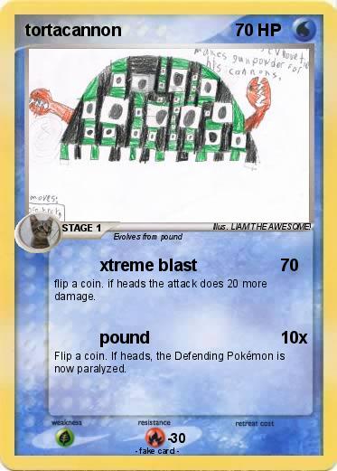 Pokemon tortacannon