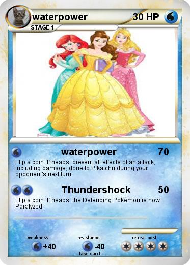 Pokemon waterpower