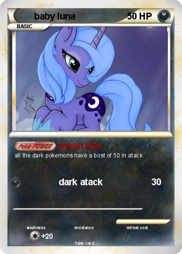 Pokemon baby luna