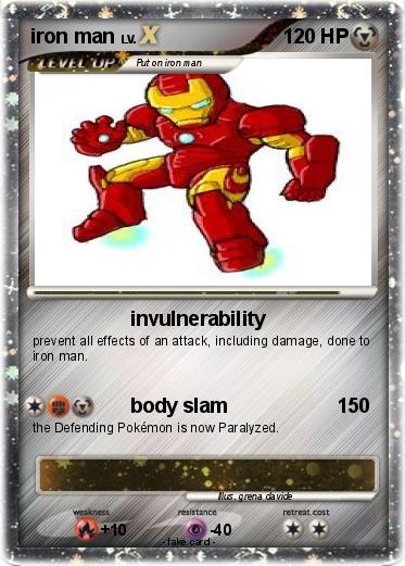 Pokemon iron man