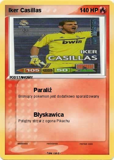 Pokemon Iker Casillas