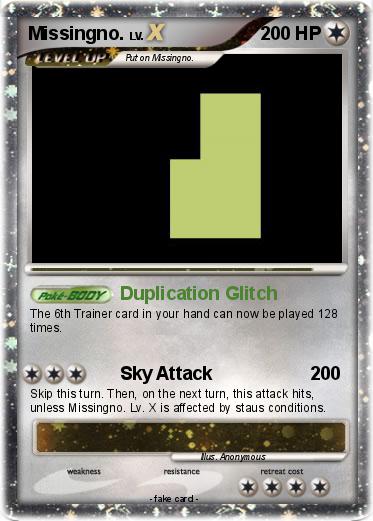 Pokemon Missingno.