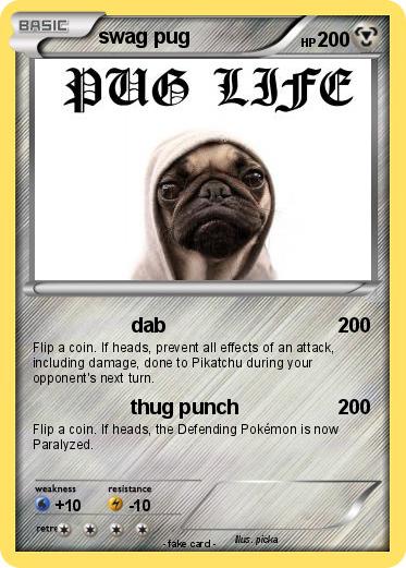 Pokemon swag pug