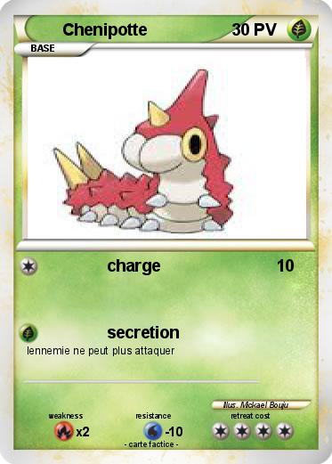 Pokemon Chenipotte