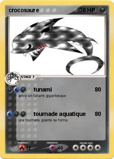 Pokemon crocosaure