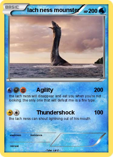Pokemon lach ness mounster
