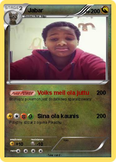 Pokemon Jabar