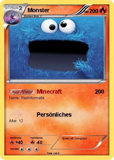 Pokemon Monster