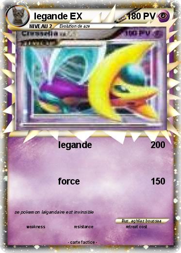 Pokemon legande EX