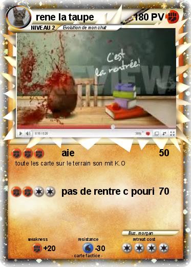 Pokemon rene la taupe