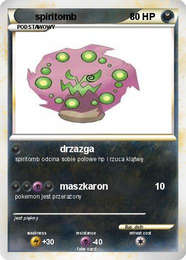 Pokemon spiritomb