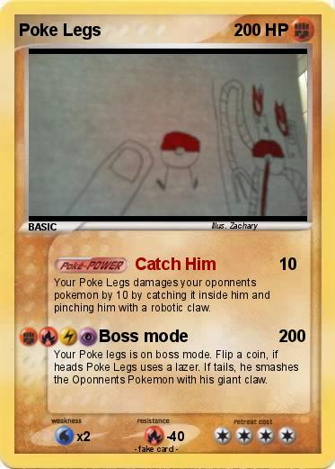 Pokemon Poke Legs