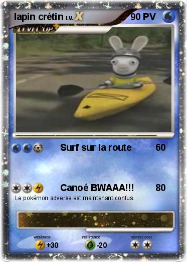 Pokemon lapin crétin