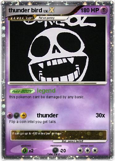 Pokemon thunder bird