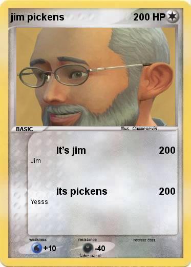 Pokemon jim pickens