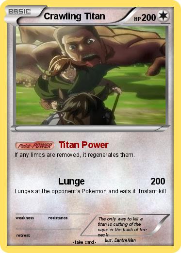 Pokemon Crawling Titan