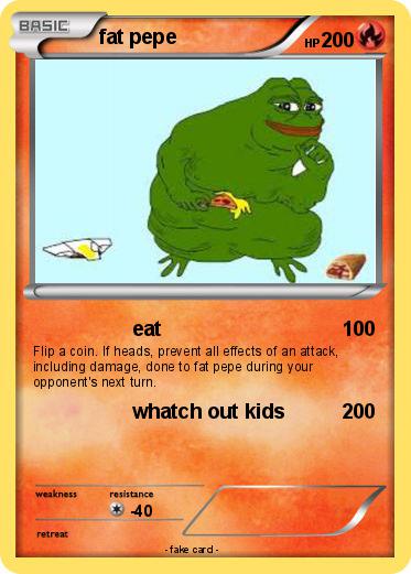 Pokemon fat pepe