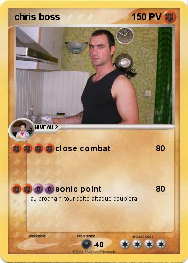 Pokemon chris boss