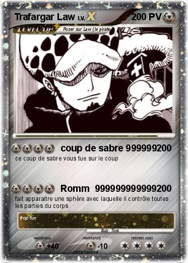 Pokemon Trafargar Law