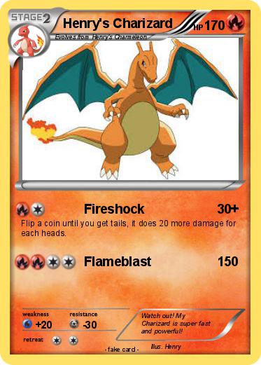 Pokemon Henry's Charizard