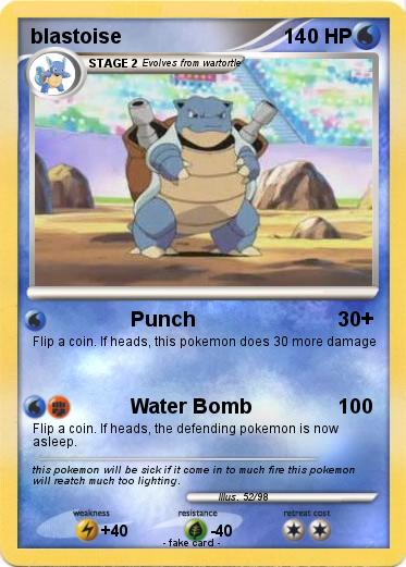 Pokemon blastoise