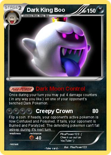 Pokemon Dark King Boo