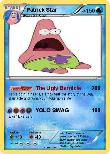 Pokemon Patrick Star