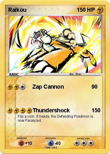 Pokemon Raikou