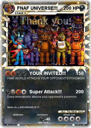 Pokemon FNAF UNIVERSE!!!