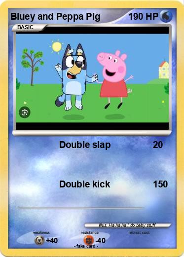 Pokemon Bluey and Peppa Pig