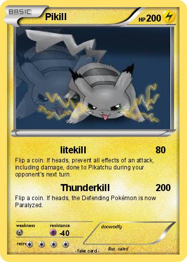 Pokemon Pikill