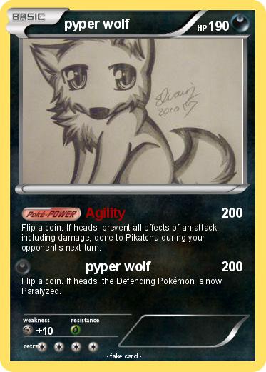Pokemon pyper wolf