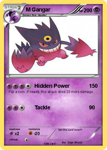 Pokemon M Gangar