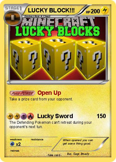 Pokemon LUCKY BLOCK!!!