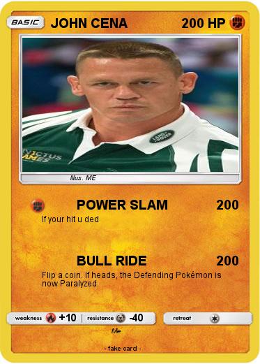 Pokemon JOHN CENA