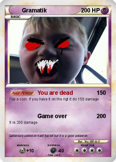 Pokemon Gramatik