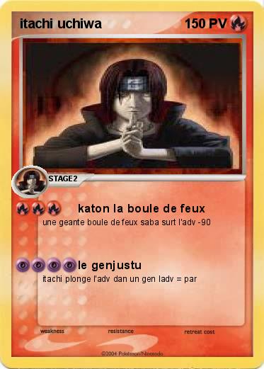 Pokemon itachi uchiwa