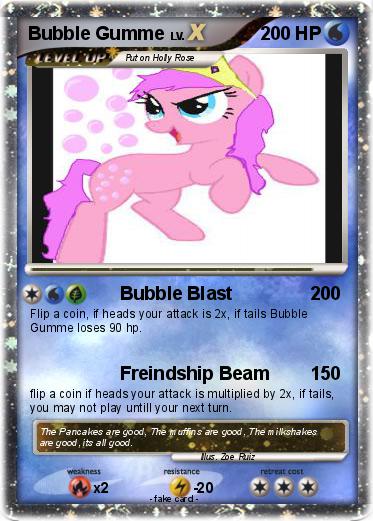 Pokemon Bubble Gumme