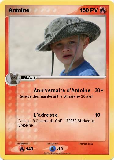 Pokemon Antoine