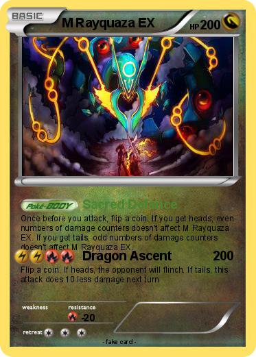 Pokemon M Rayquaza EX
