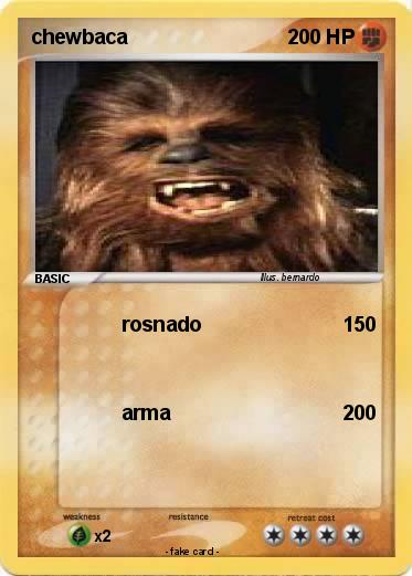 Pokemon chewbaca