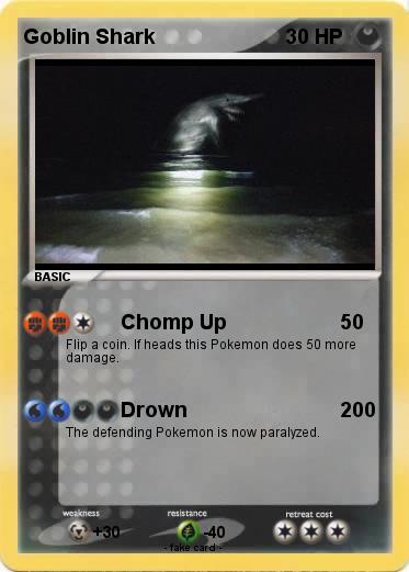 Pokemon Goblin Shark