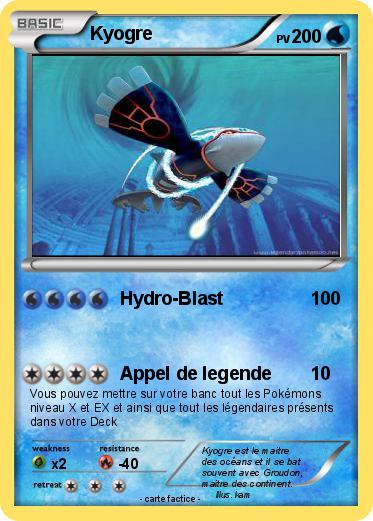 Pokemon Kyogre
