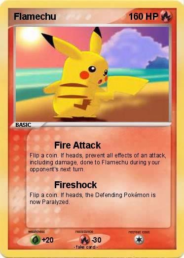 Pokemon Flamechu