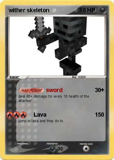 Pokemon wither skeleton